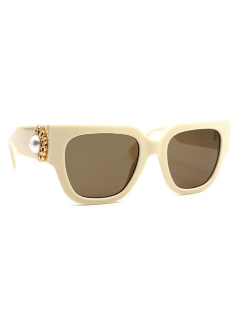 Moschino Moschino Brown Cat Eye Ladies Sunglasses MOS153S 0SZJ/70 52