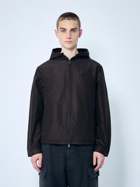 Prada Silk Hooded Jacket