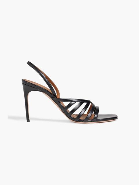 MALONE SOULIERS Ama 90 leather slingback sandals