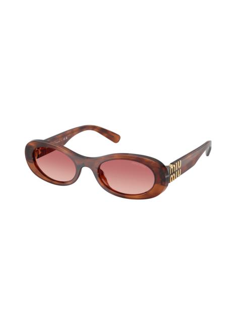 Miu Miu Miu Miu Etruscan Oval Ladies Sunglasses MU 06ZS 26E50U 50