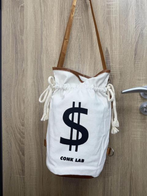 Other Designers Japanese Brand - Moneys symbol printed shoulder bag backpack