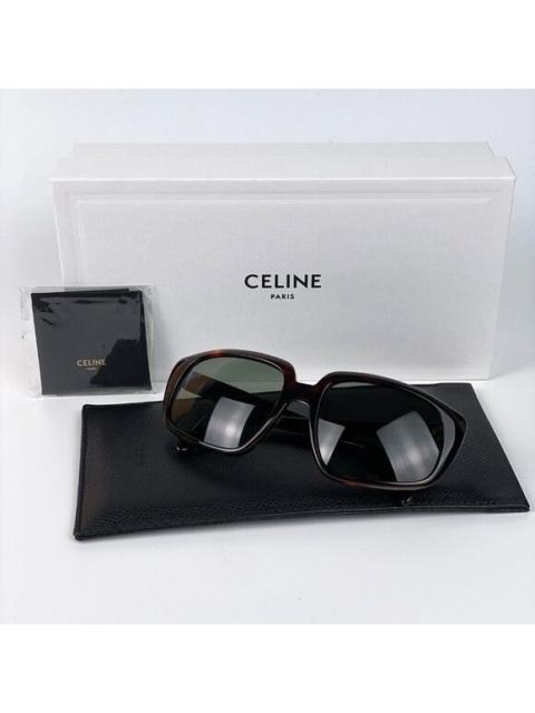 CELINE CELINE Woman Sunglasses Havana Green CL40073I 54N Woman Sunglasses BRAND NEW