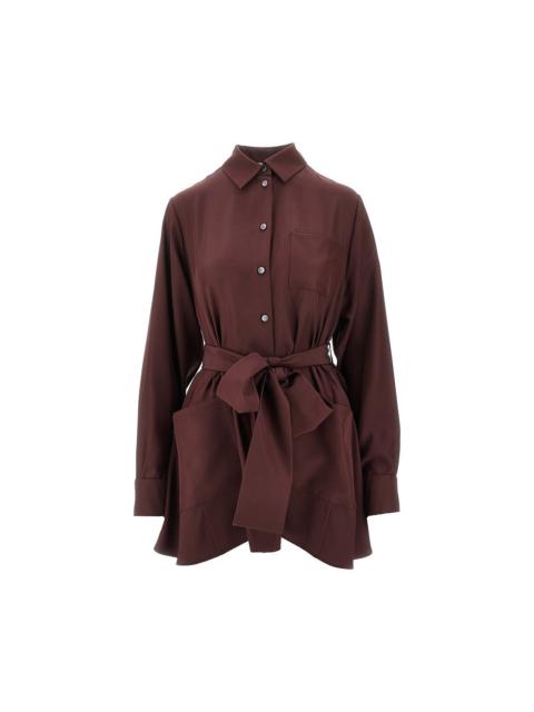 Loewe SILK SHIRT WITH BELT