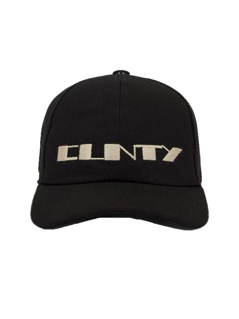 Rick Owens DRKSHDW Rick Owens Drkshdw Cunty Baseball Cap 0908 Black/Pearl