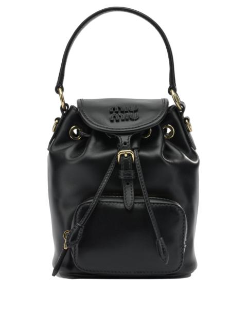 Miu Miu Miu Miu Mini Leather Backpack