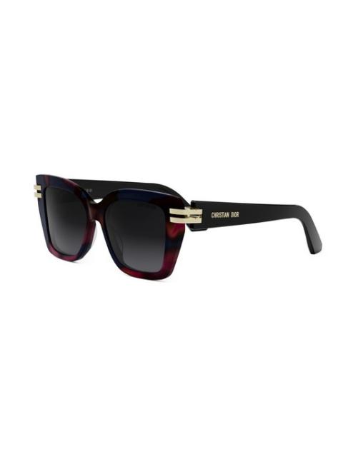 Dior Dior CDIOR S1F Gradient Smoke Square Ladies Sunglasses CD40149F 54B 56