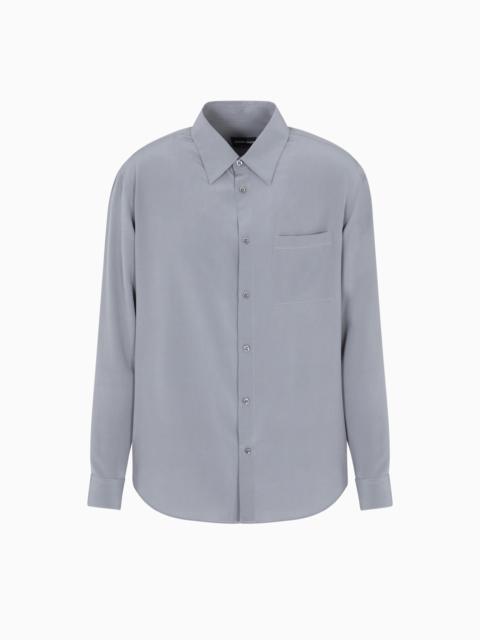 GIORGIO ARMANI SILK CRÊPE SHIRT