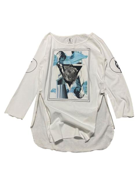 Other Designers Le Grande Bleu (L.G.B.) - XFRM GALLERY Arts Shirt Side Zip