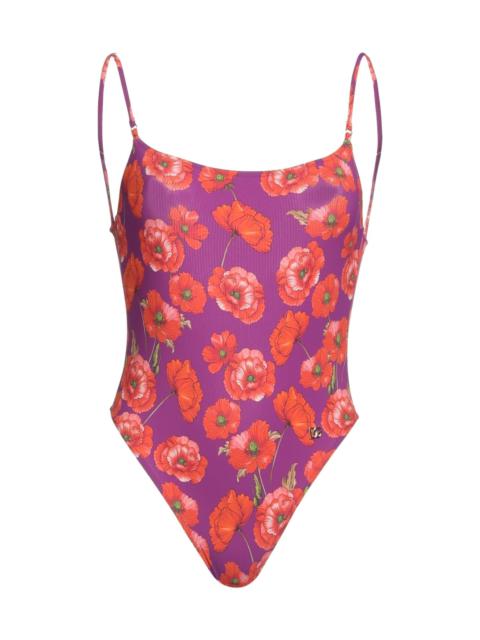 Dolce & Gabbana Purple Women's One-piece Swimsuits
