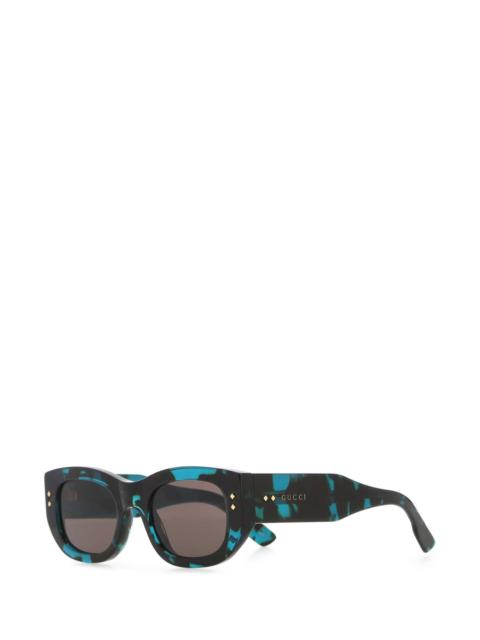 GUCCI Gucci Women Multicolor Acetate Sunglasses