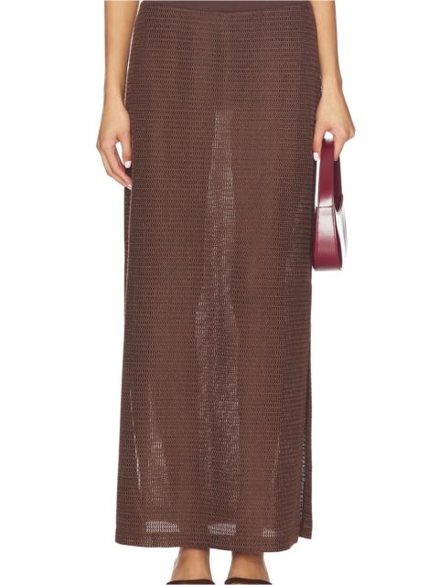 SIMKHAI Nicky Midi Skirt