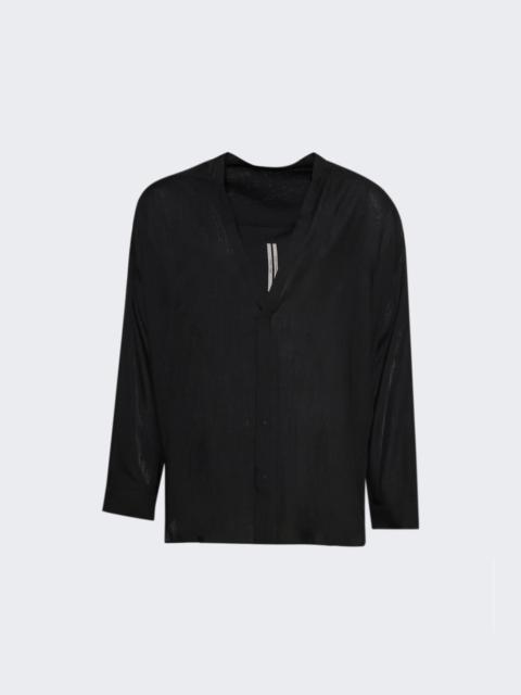 Rick Owens Lido Larry Shirt Black