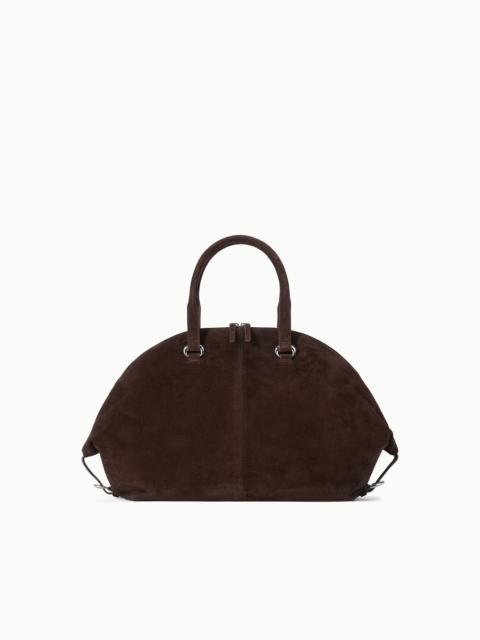 STAUD STAUD HESTER SATCHEL ESPRESSO SUEDE