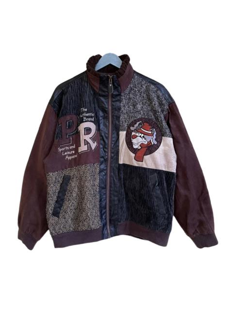 Other Designers Vintage Paolo Roberta Sport-Italy Embroidery Zipped Jacket