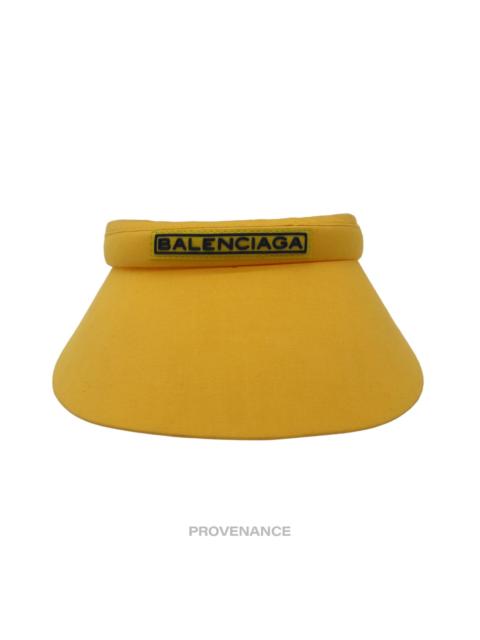 BALENCIAGA Balenciaga Logo Visor - Yellow