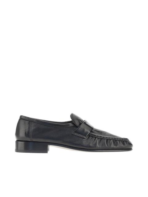 The Row The Row Leather Soft Loafers