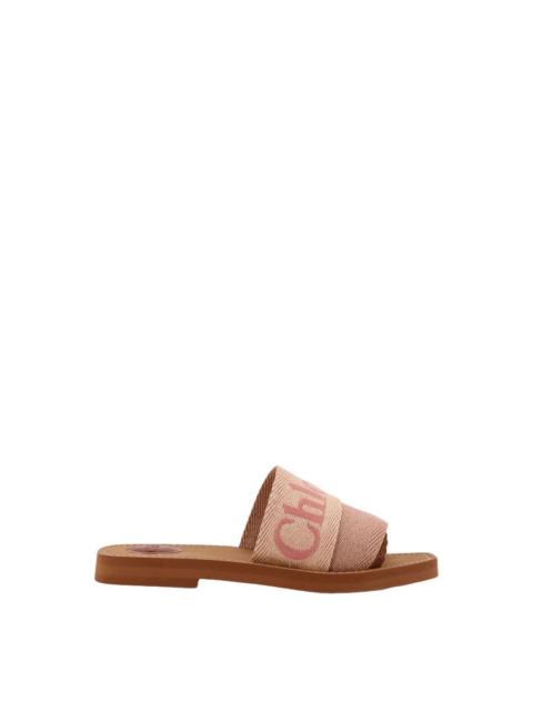 Chloé CHLOE Pink Linen Sandals New & Authentic (Women's size:7;)