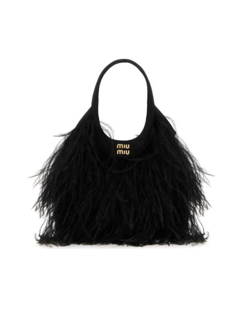 Miu Miu Embellished Satin Handbag