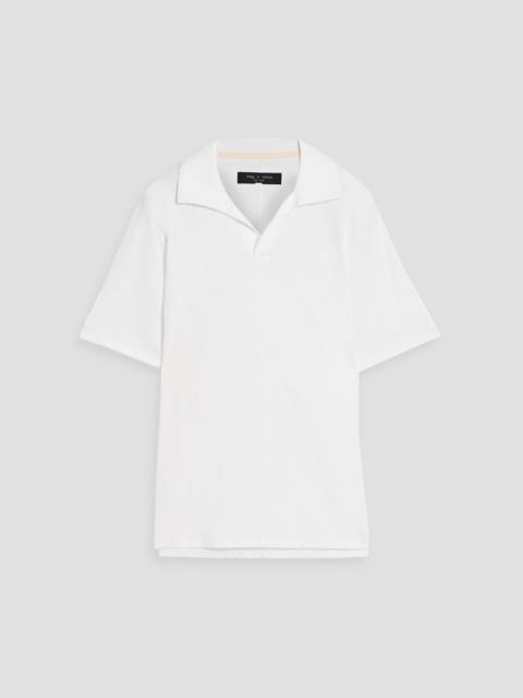 rag & bone Johnny cotton-jersey polo shirt