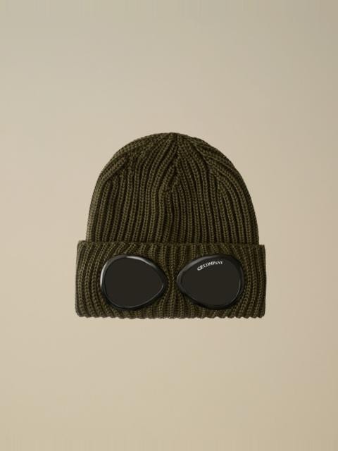 C.P. Company Extrafine Merino Wool Goggle Beanie