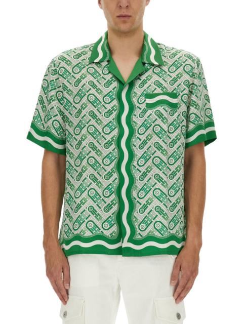 CASABLANCA Casablanca Men Short-Sleeved Shirt