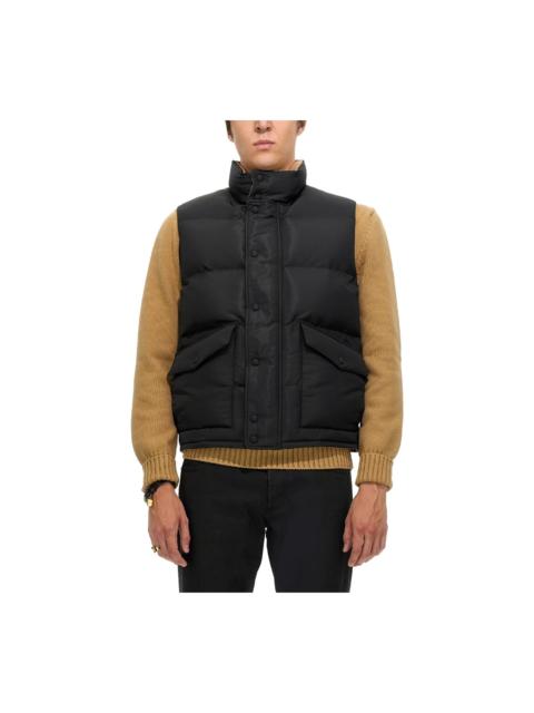 Alexander McQueen Graffiti Logo Print Down Vest