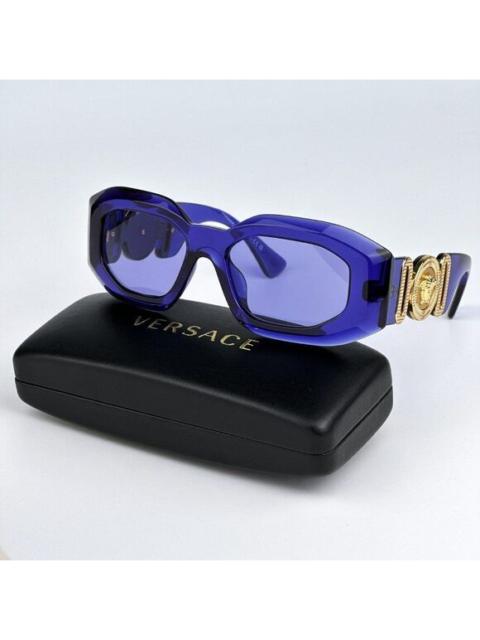 VERSACE NEW Versace VE4425U MEDUSA BIGGIE 54191A  Purple Transparent Unisex Sunglasses