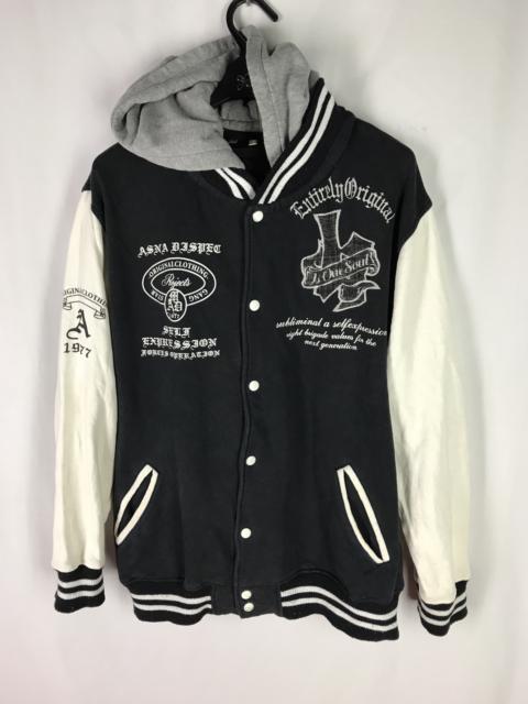 Other Designers Japanese Brand - LAST CALL⏰B-ONE-SOUL PROJECTS VARSITY HOODIE JACKET