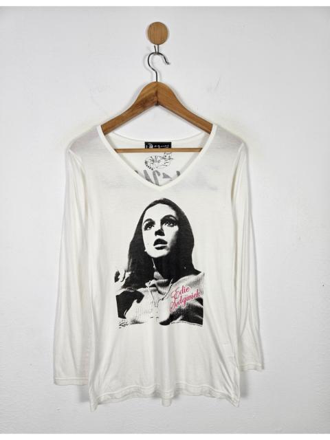 Hysteric Glamour Hysteric Glamour Andy Warhol Edie Sedgwick shirt