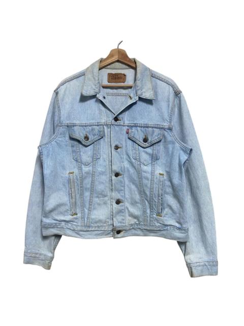 Levi's Vintage Levis 70506 Denim Trucker Jacket Distressed Faded