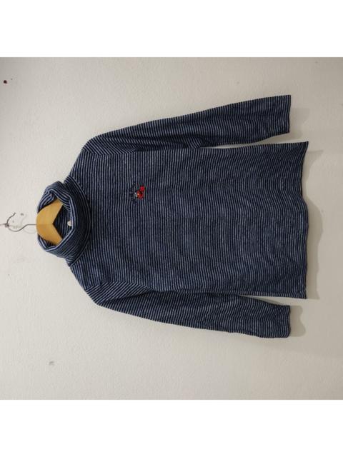 Other Designers Cartoon Network - Sesame Streets Elmo Cartoon Turtleneck Stripe Shirt