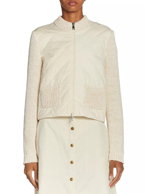 Moncler Mixed Media Coat