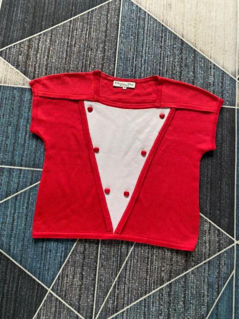 Dior Christian Dior Pink Crop Top