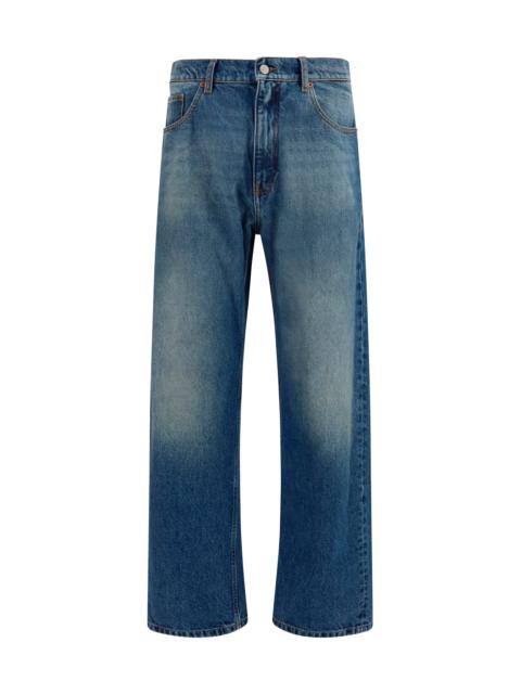 MM6 Maison Margiela Mm6 Straight-leg Jeans Blue Men
