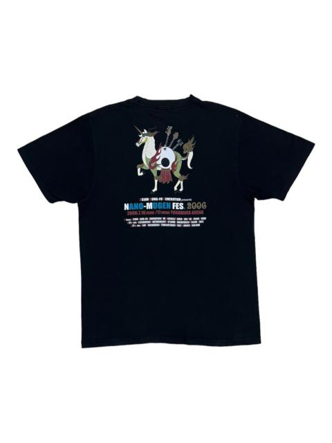 Other Designers Vintage Asian Kungfu Generation Nano-Mugen Fes Tee