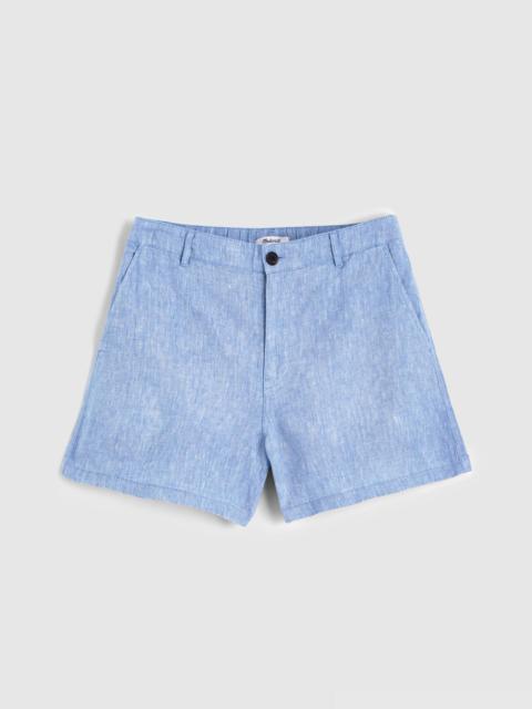 Madewell The Zoe Short in 100% Linen