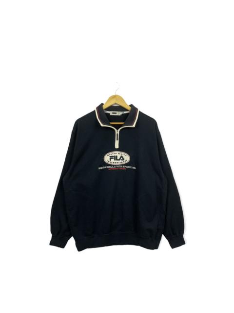 Other Designers Fila International Biella Italia Half Zipper Sweatshirt