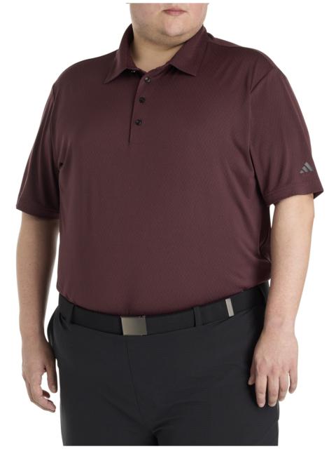 adidas adidas Big & Tall Ultimate 365 Textured Polo Shirt in Aurora Ruby at Nordstrom