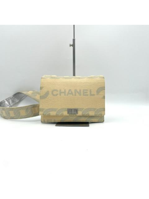 CHANEL Chanel No. 7 Mademoiselle fabric crossbody bag