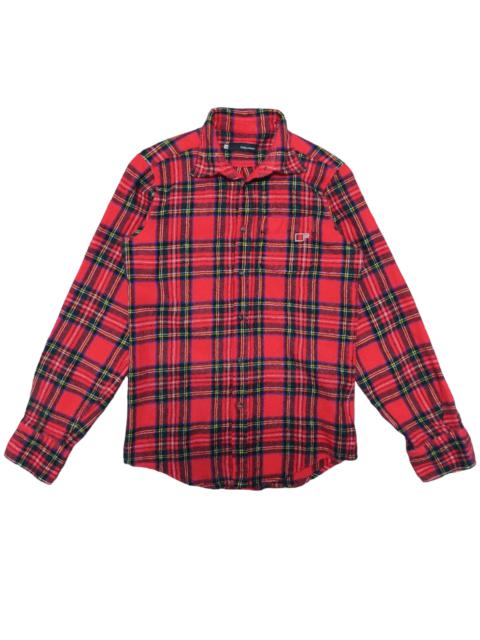 Dsquared2 Made in Italy Lana Wool Button Up Flannel