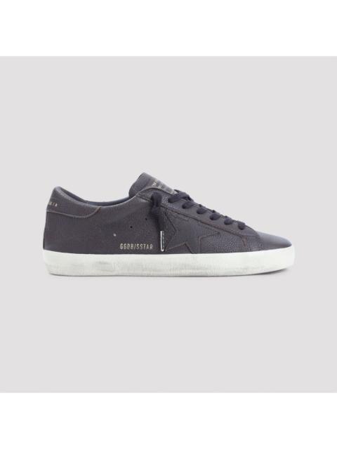 Golden Goose GOLDEN GOOSE Super Star Men's Dark Brown Sneakers New (Men's
