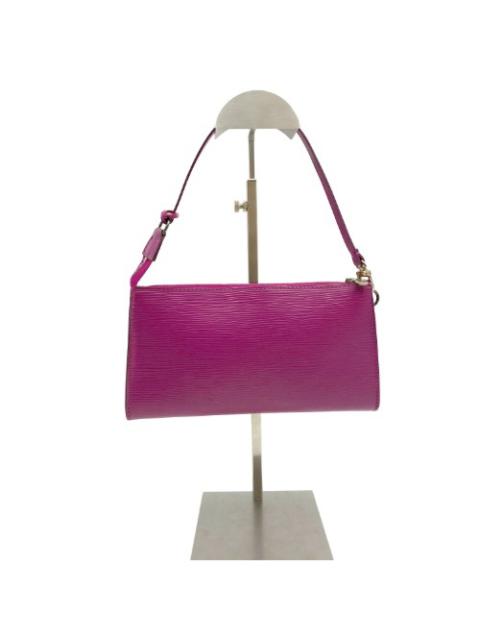 Louis - Louis Vuitton Magenta Epi Pochette Bag