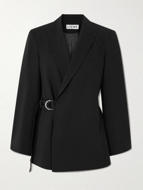 Loewe Belted Wool Blazer