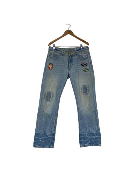 Other Designers Vintage - Nice design Body Glove jeans size L