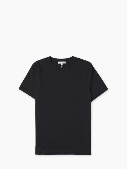 Merz b. Schwanen MERZ B. SCHWANEN 2M15P STURDY JERSEY POCKET T-SHIRT BLACK