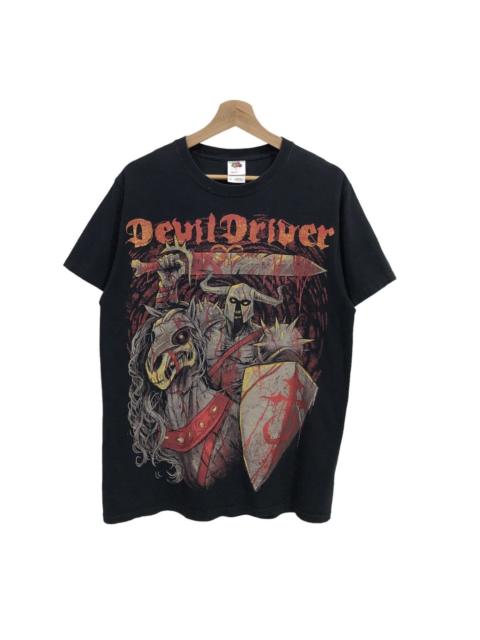Other Designers Band Tees - Devil Driver American Heavy Metal Band Full Print Tshirt