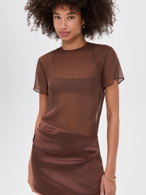 SIR. Luca Silk Mini Dress