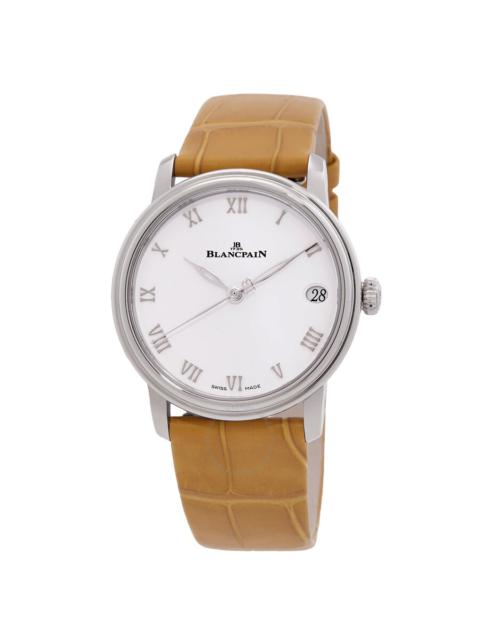 Blancpain Villeret Automatic White Dial Ladies Watch 6127-1127-95A