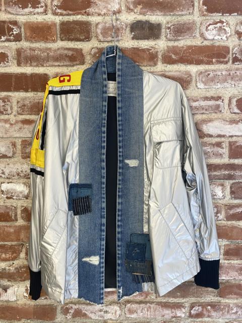 Greg Lauren NWT $1.25k GREG LAUREN RACING KIMONO Jacket indigo boro