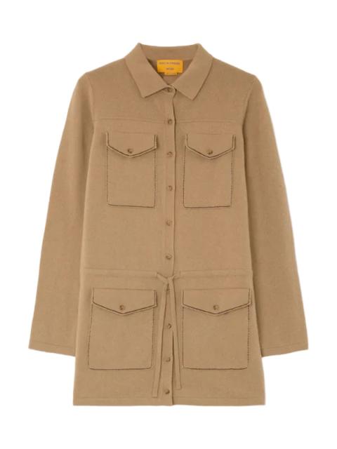 GUEST IN RESIDENCE Industry Mini Dress in Camel